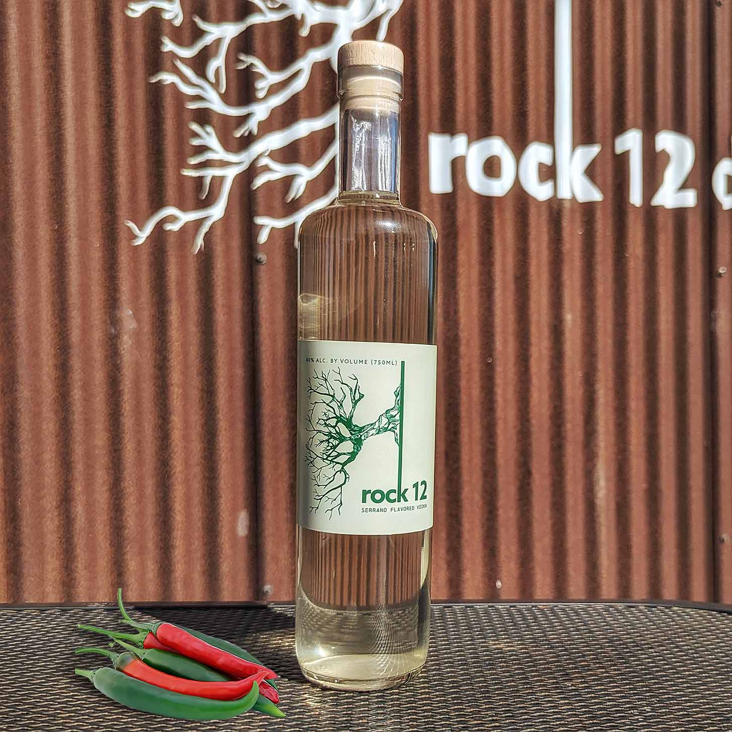 rock 12 serrano vodka